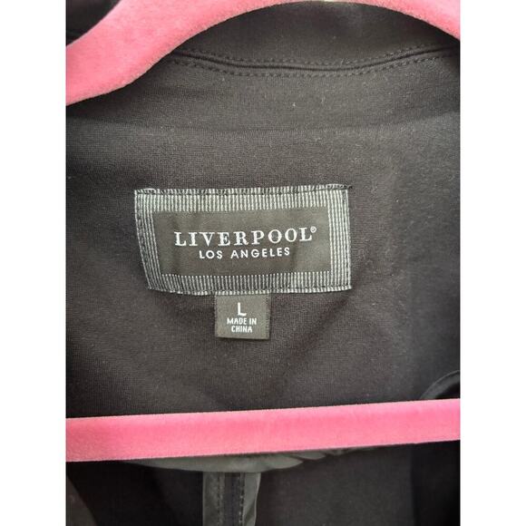 Liverpool LA Women's Forest Night Super Stretch Ponte Fitted Blazer Size L - Picture 5 of 5